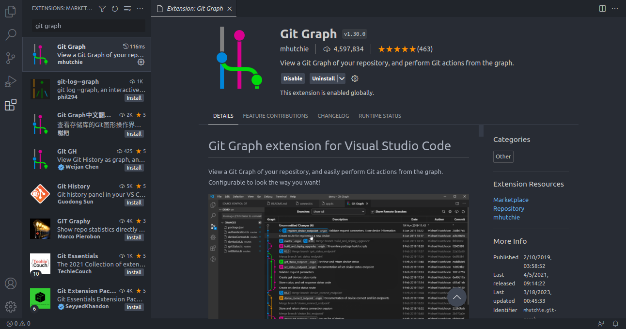 How to Use Git Graph in VSCode to Visualize Your Git Repository ...